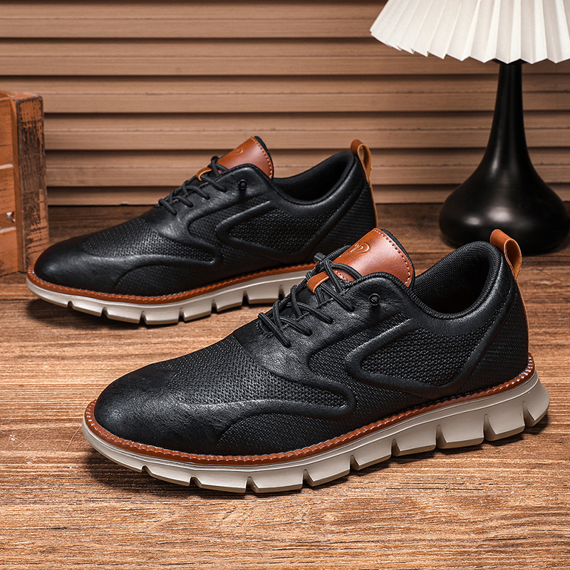 メンズ 通気性 スポーツカジュアルシューズ