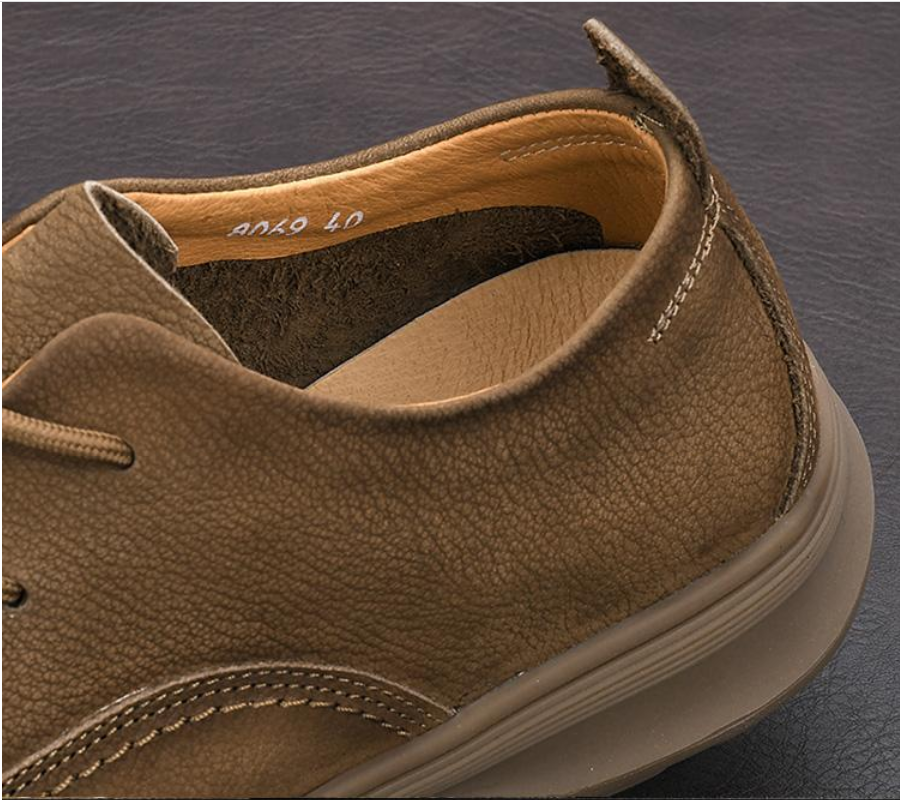 メンズ ファッション レトロ 本革 カジュアルシューズ