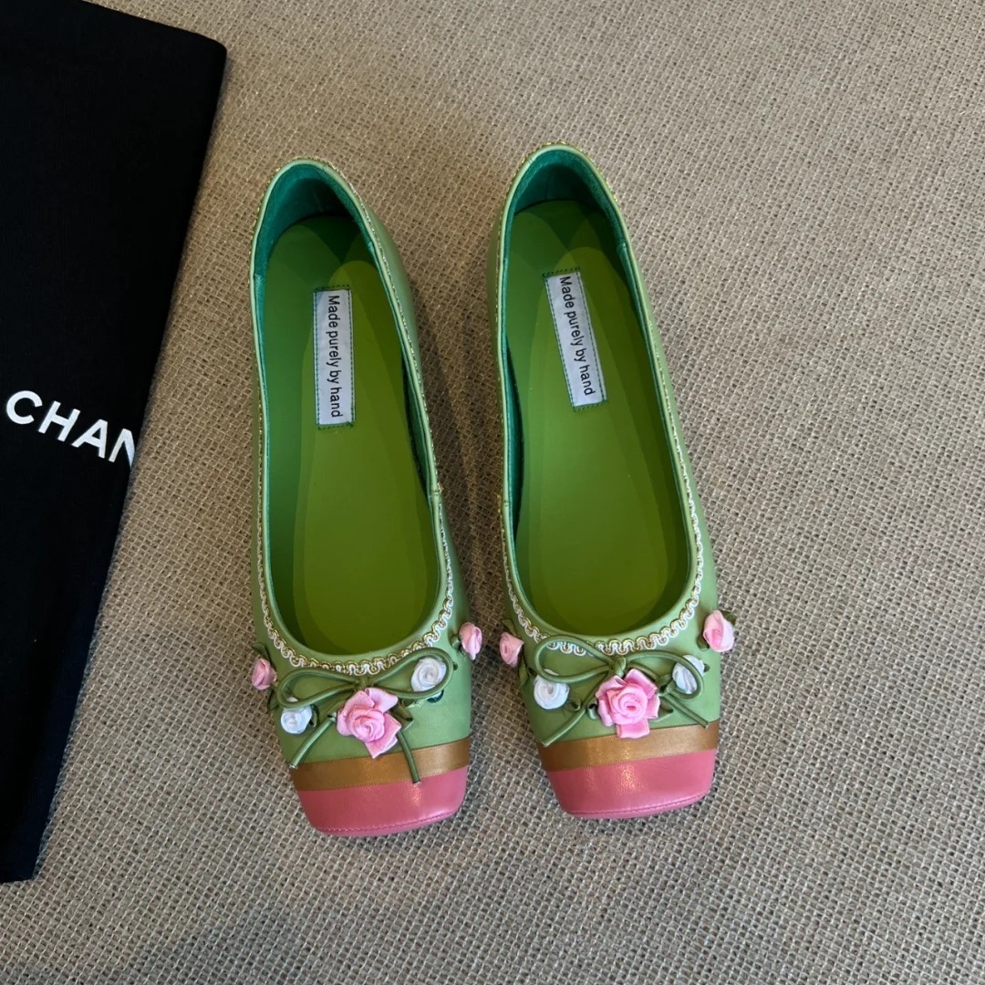 フェアリースタイル 羊革 インソールアップ パンプス