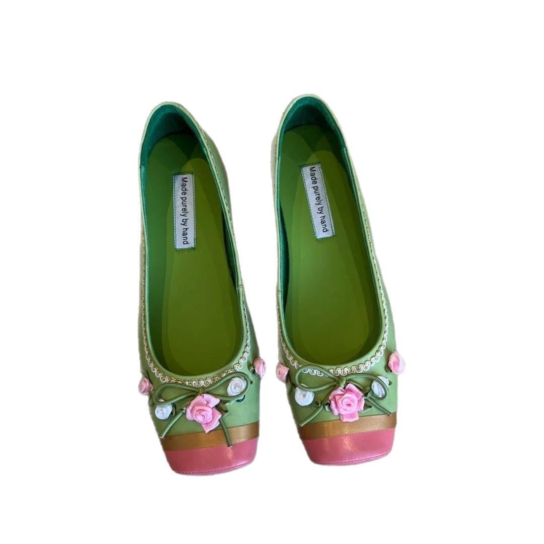 フェアリースタイル 羊革 インソールアップ パンプス