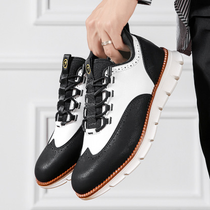 快適でクラシックなブリティッシュスタイル メンズカジュアル革靴