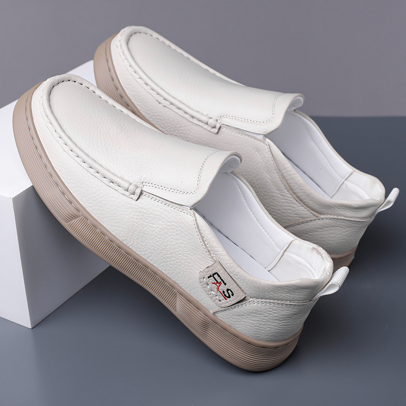 メンズ 牛本革 ローファー 定番 スリッポン 合わせやすい 上品カジュアルシューズ