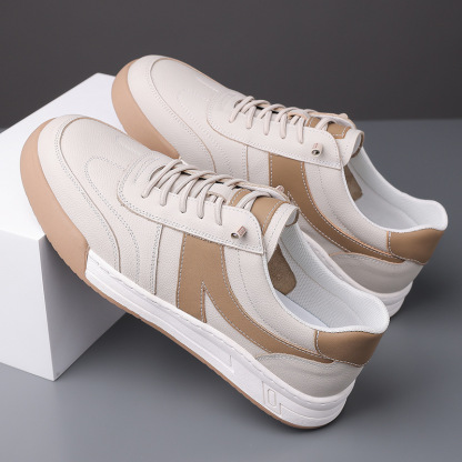 牛本革 メンズ カジュアルシューズ オールシーズン 何にでも合う 上質 レザーシューズ