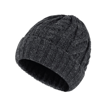 メンズ 冬用 ウールニット 防寒ハット