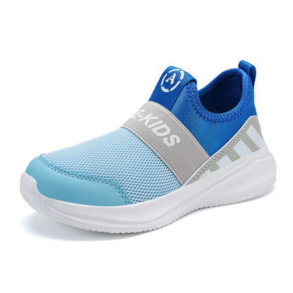 新登場！キッズ 通気メッシュ スリッポンスニーカー 子供用 運動靴