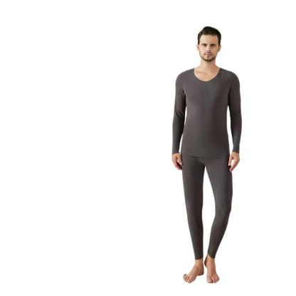 メンズ シームレス 発熱 モダール 保温 インナー セット