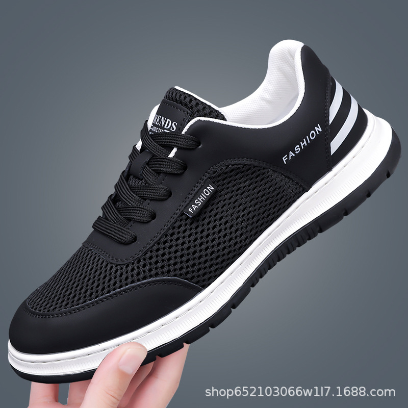 メンズ スニーカー フライニット 高品質 大人カジュアル 靴 通気性抜群 何にでも合う