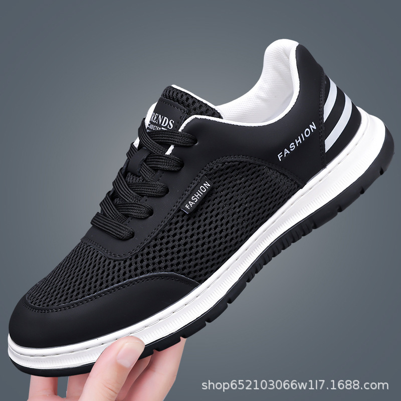 メンズ スニーカー フライニット 高品質 大人カジュアル 靴 通気性抜群 何にでも合う