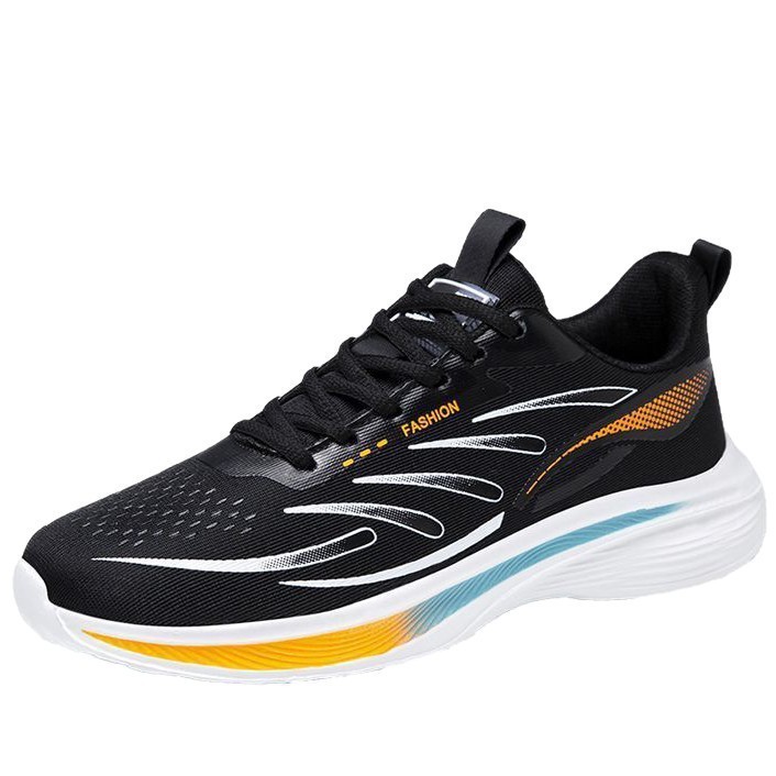 2026年新作 超軽量 EVA ソール ランニングシューズ メンズ 柔らかくて通気性抜群【冷やし貼り製法】