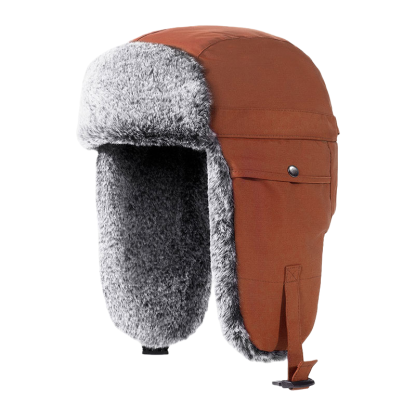 うさぎモチーフ 厚手 防寒 フライトキャップ