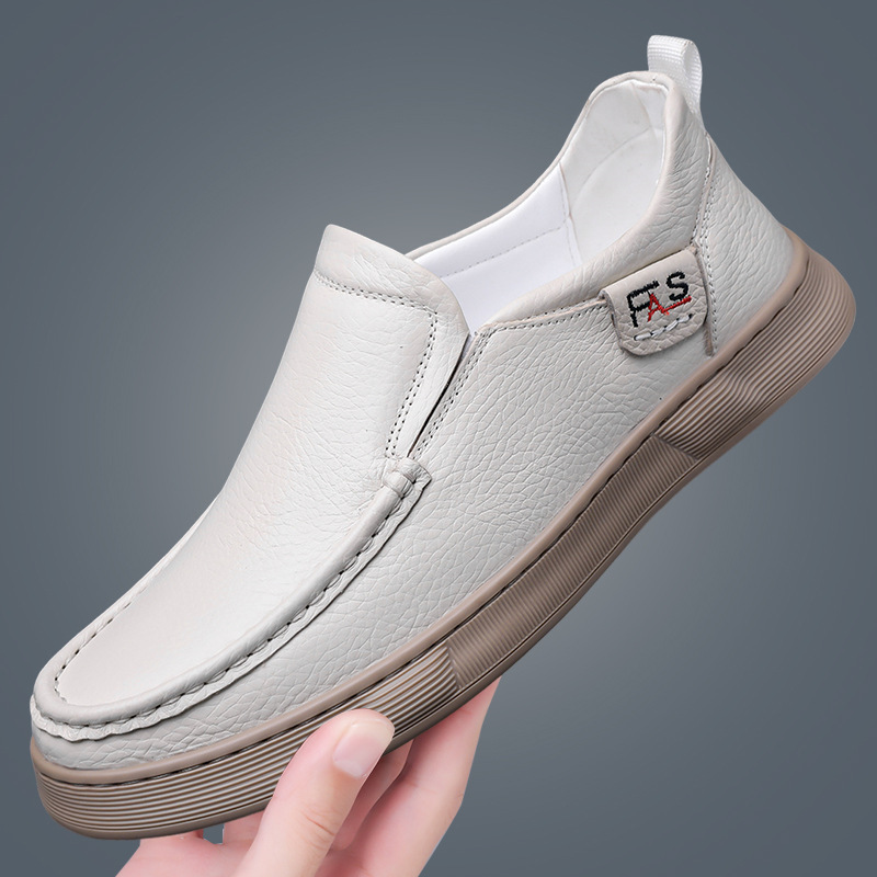 メンズ 牛本革 ローファー 定番 スリッポン 合わせやすい 上品カジュアルシューズ