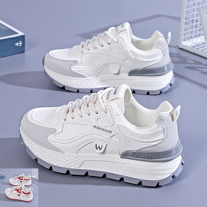 足が小さく見える！2025 秋新作 厚底 ユニセックス トレンドスニーカー