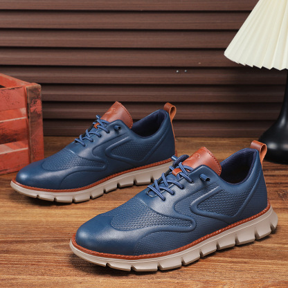 メンズ 通気性 スポーツカジュアルシューズ