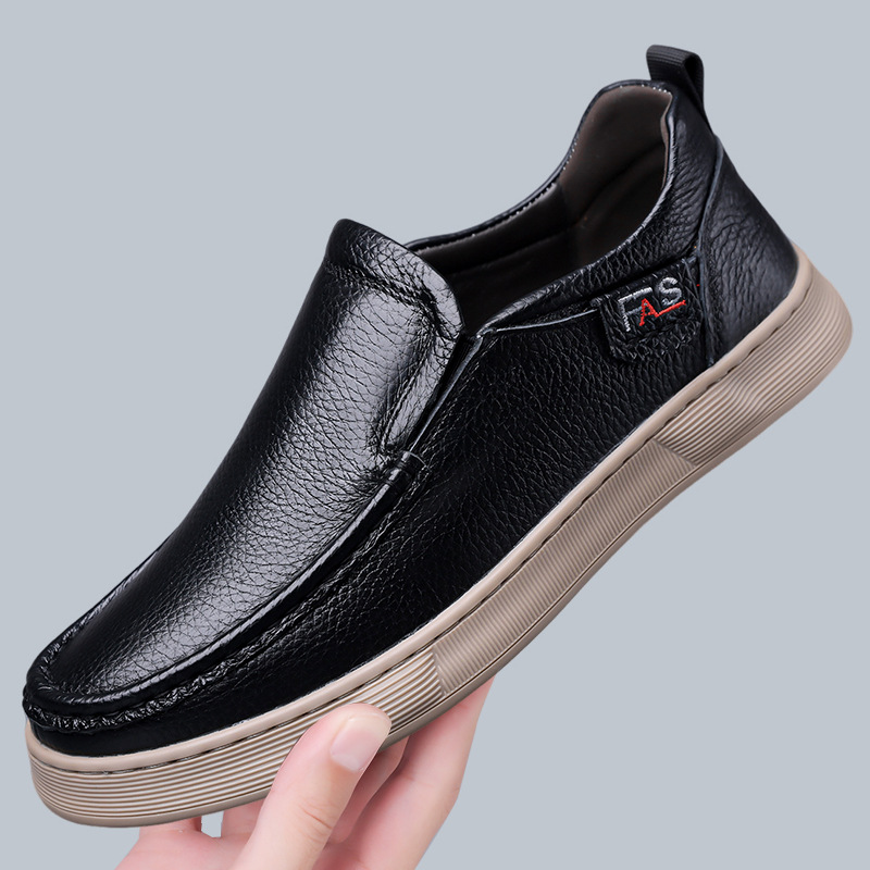 メンズ 牛本革 ローファー 定番 スリッポン 合わせやすい 上品カジュアルシューズ