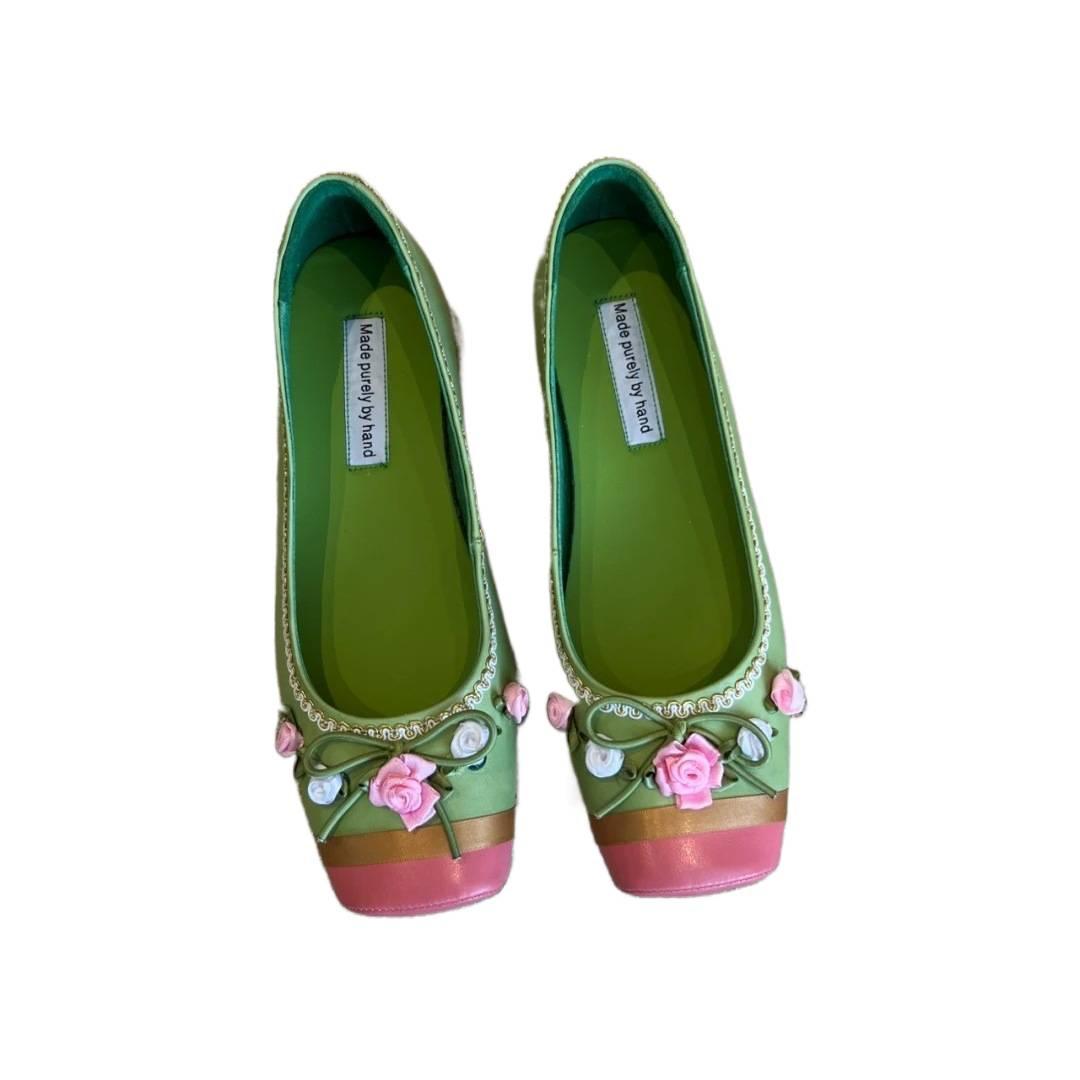 フェアリースタイル 羊革 インソールアップ パンプス