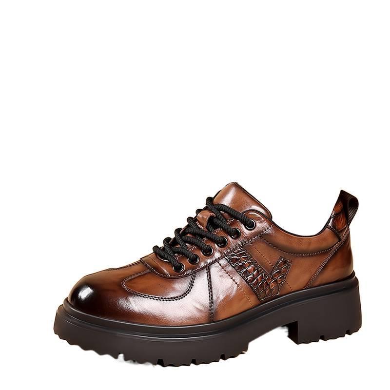 メンズ 厚底 ビッグトゥシューズ 〜欧美トレンド かっこいい 高見え〜