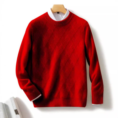 2025年秋冬新作 メンズビジネスカジュアルウールセーター