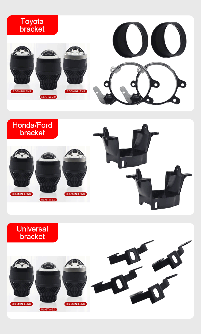 Universal Fog Light Bracket for Car Motorcycles Pickup Truck Sedans SUV Multi Functional Suitable Various Vehicle Modifications