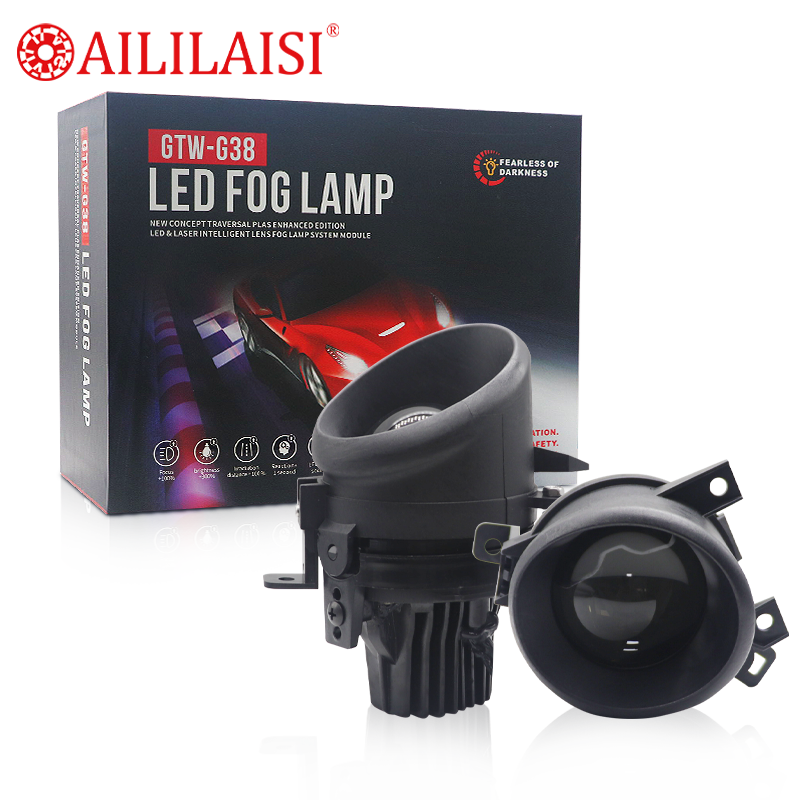 Bi LED Fog Lamp Projector Lights for Skoda Superb 3 Golf Gti Jetta Scirocco Headlight Car Accessories New for Citigo Vw Amarok