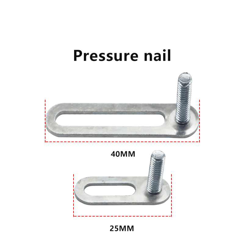Long Compression Nail Automobile Lens Universal Link Adapter Strip 40MM Small Iron Sheet Lens Motorcycle Adapter Fixing Bracket