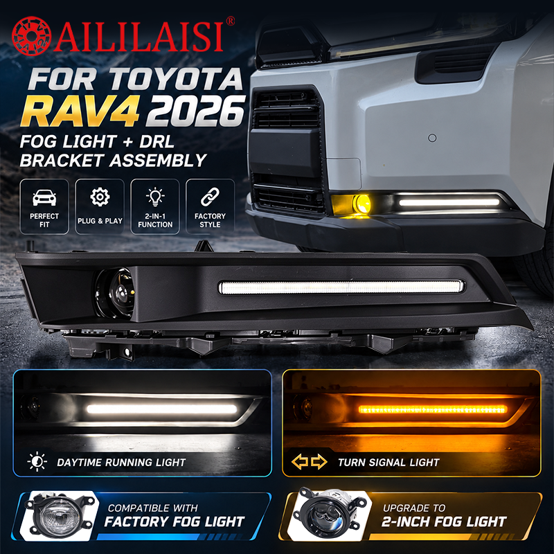 [Copy][Copy]AILILAISI 2 Inch Bi-LED Fog Lamp Dual Beam Projector Light OE Fit for Chery Arrizo 8 Fulwin A8 2022-2025 Automotive Front Foglight Upgrade