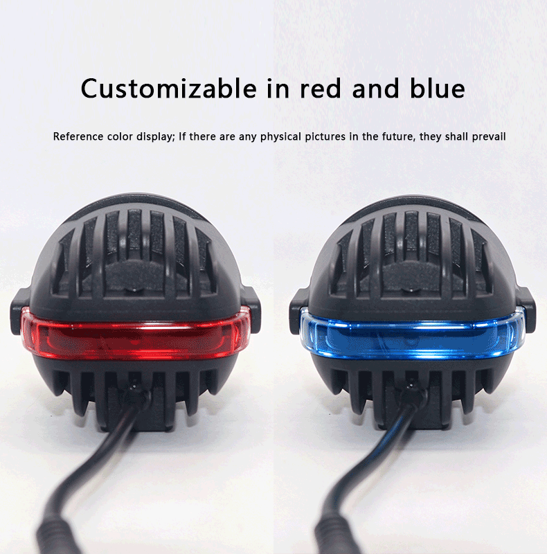 AILILAISI 2 Inch Dual Beam Fog Light Projector with Motorized Lens Low High Beam Anti-Fog Driving Lamp for Automotive Lighting
