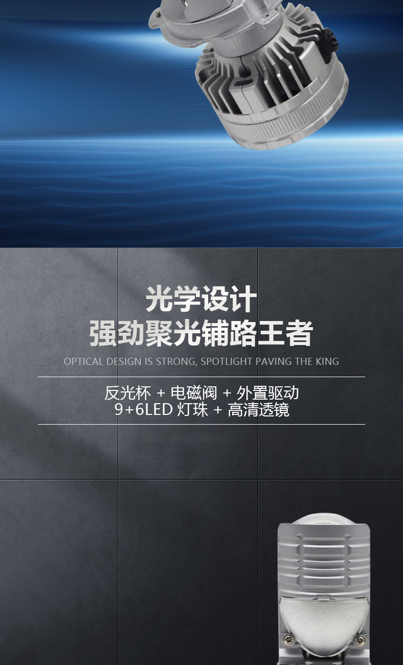 Super Bright High Power H4 Led Lens Projecto Low Beam Headlights Bulb 55W 6000LM 6500K Mini H4 For Car Universal Price Bulbs