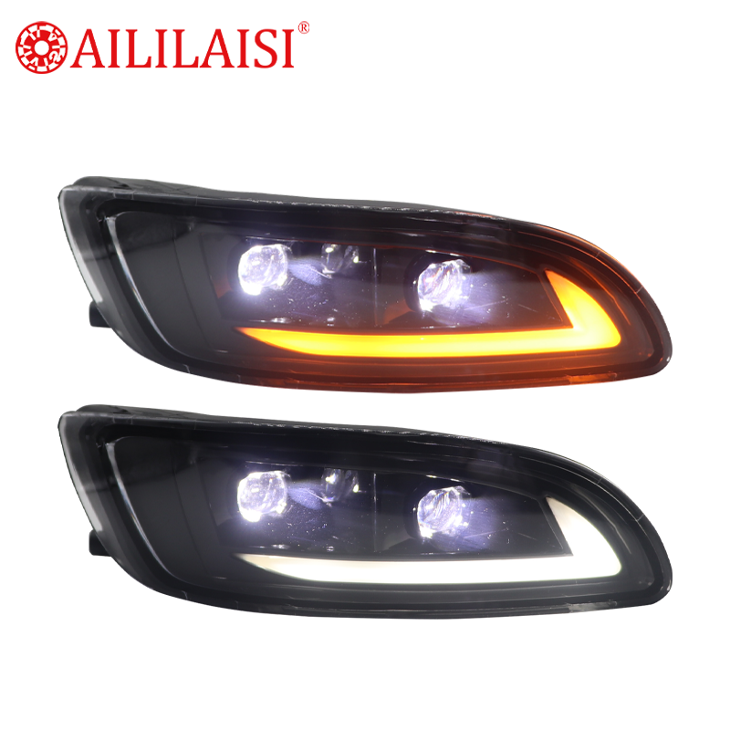 Aililaisi Bi LED Projector Fog Lamp H11 12V Universal for Lexus RX300 RX330 RX350 RX400 2003-2008 Harrier Daytime Running Light