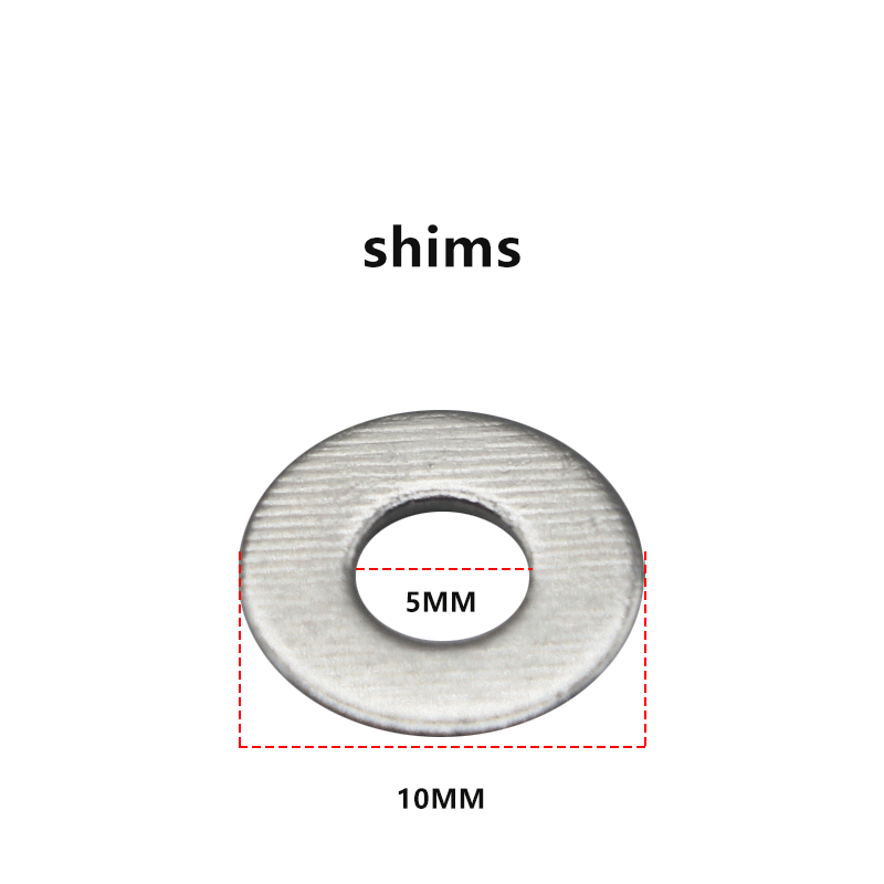 Shims Flat Washers SS304 Big Flat Gasket Stainless Steel Spacer Zinc Plated Brass Aluminium Lock Plain Split for Car Motorcycle