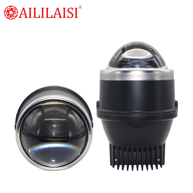 Aililaisi 3Inch BI LED Projector Fog Lamp Lights High Low Beam 3 Colour for Universal Mercedes Glc X253 Mazda 3 2014 Suzuki Fonx