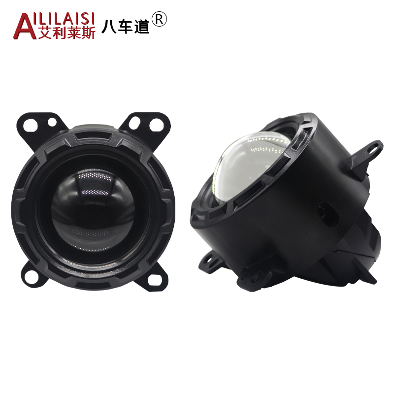 Waterproof Car Fog Lamp Bi LED Headlight White Projector Lens 3 Inch Fog Lights For DAF XF150 Cargo truck FULL Universal Models