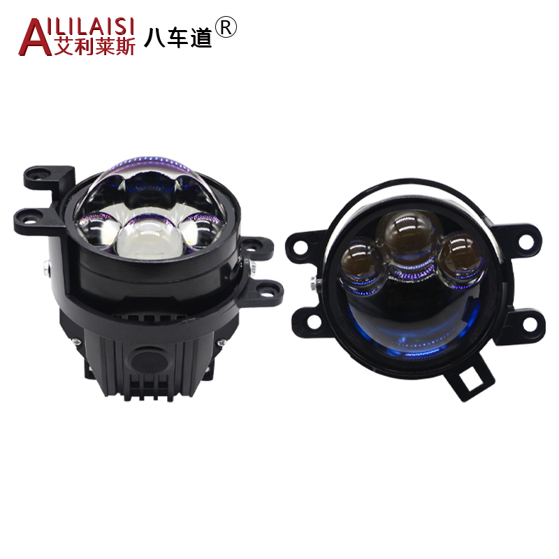 Lens fog lamp projector light bi led for dodge journey jeep grand cherokee wrangler rubicon pt cruiser pt fiat freemont feiyue