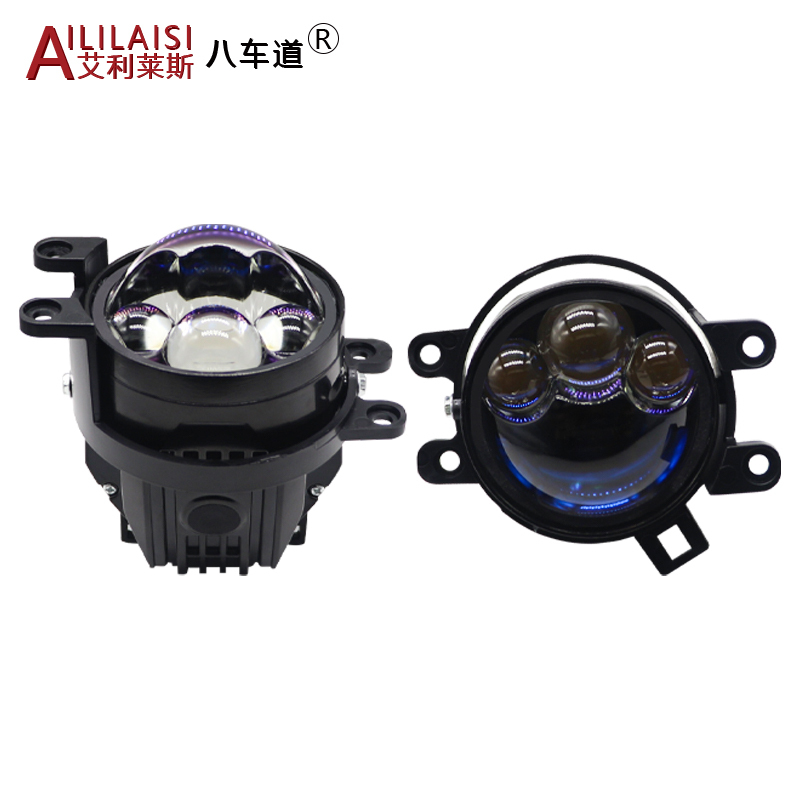 Lens fog lamp projector light bi led for dodge journey jeep grand cherokee wrangler rubicon pt cruiser pt fiat freemont feiyue