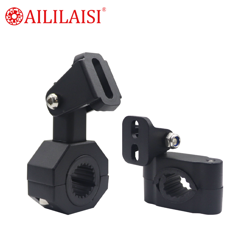 Universal Parts Adjustable Bumper Modified Led Light Headlight Mount Kit Motorcycle and Car Spotlight Installation Bracket Fixed