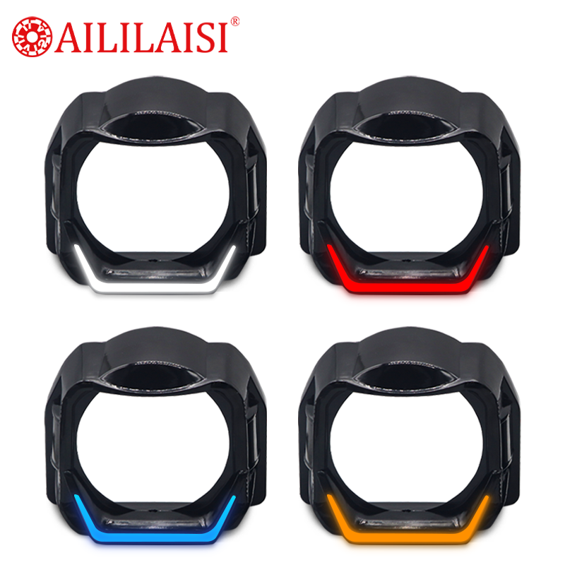 Universal 3.0 Inch Decoration Cover Lamps motorcycle Headlamp daytime shade FOR ALL CAR decorative retrofitted upgrade Daylight