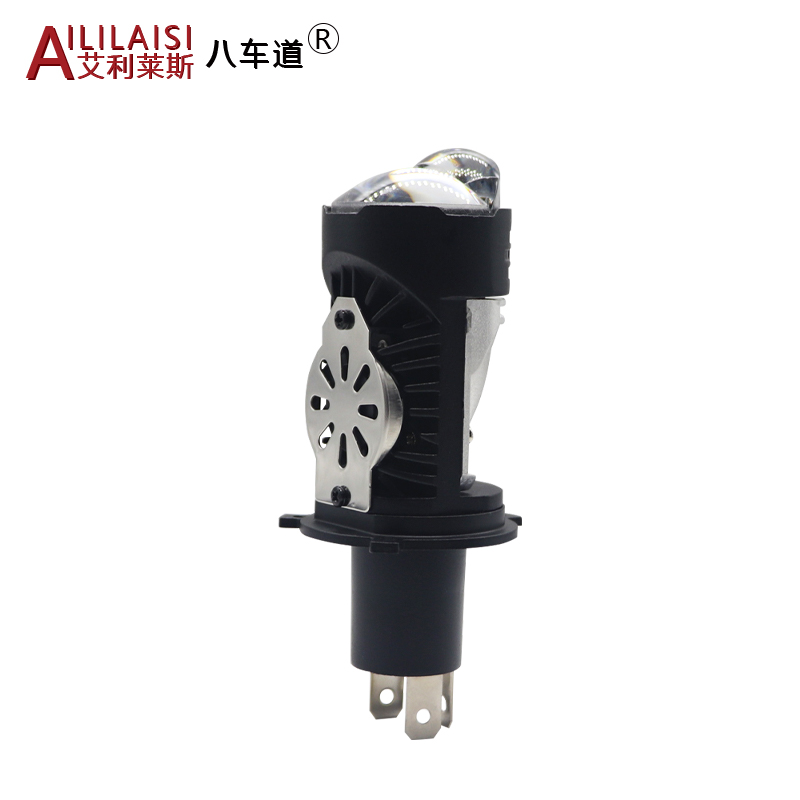 OEM H4 Bi LED Dual Lens Motorcycle car Headlight Wireless Projector Auto Hi/Lo Headlamp Plug Play Cooling Fan H7 H11 9006 mini