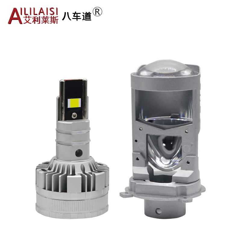 Super Bright High Power H4 Led Lens Projecto Low Beam Headlights Bulb 55W 6000LM 6500K Mini H4 For Car Universal Price Bulbs