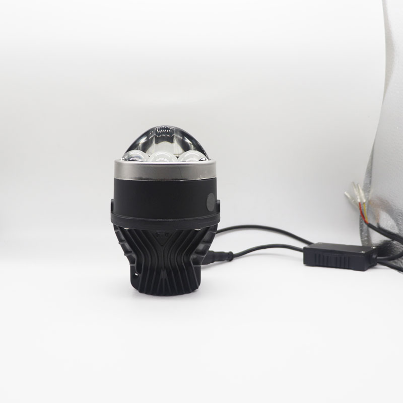 Aililaisi for Universal car 3 inch Fog Light LED Dual Beam Fog Lamp Led Projector Lens Dustproof and Waterproof Laser bifocal