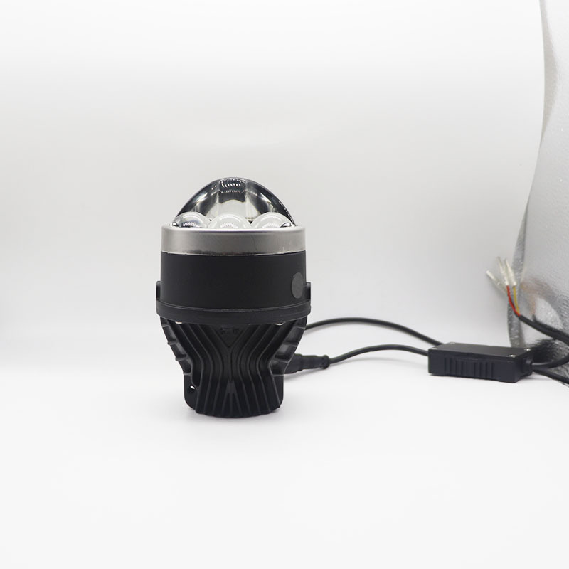 Aililaisi for Universal car 3 inch Fog Light LED Dual Beam Fog Lamp Led Projector Lens Dustproof and Waterproof Laser bifocal