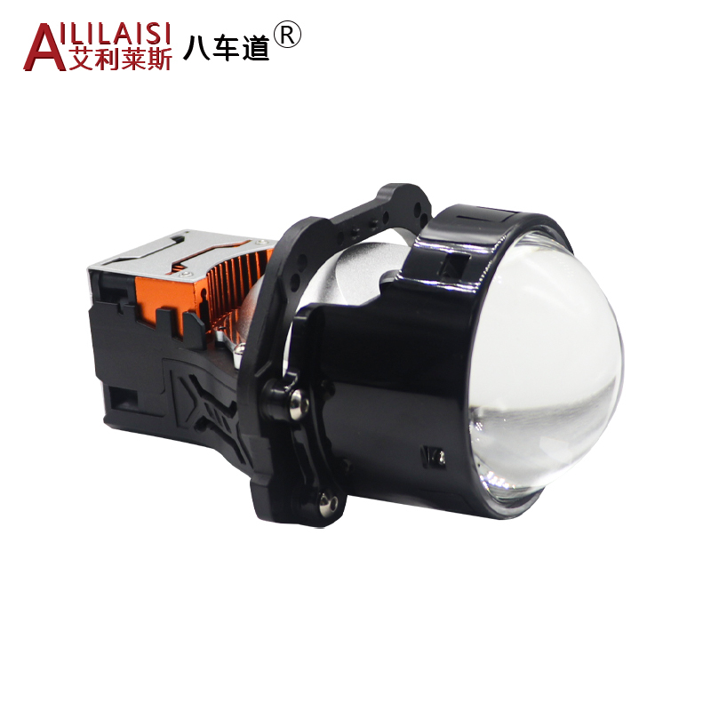 h4 h7 headlights bi led projector lens high low beam car bulbs 12V auto lighting 6000K 3 Inch Automotive Lighting System with