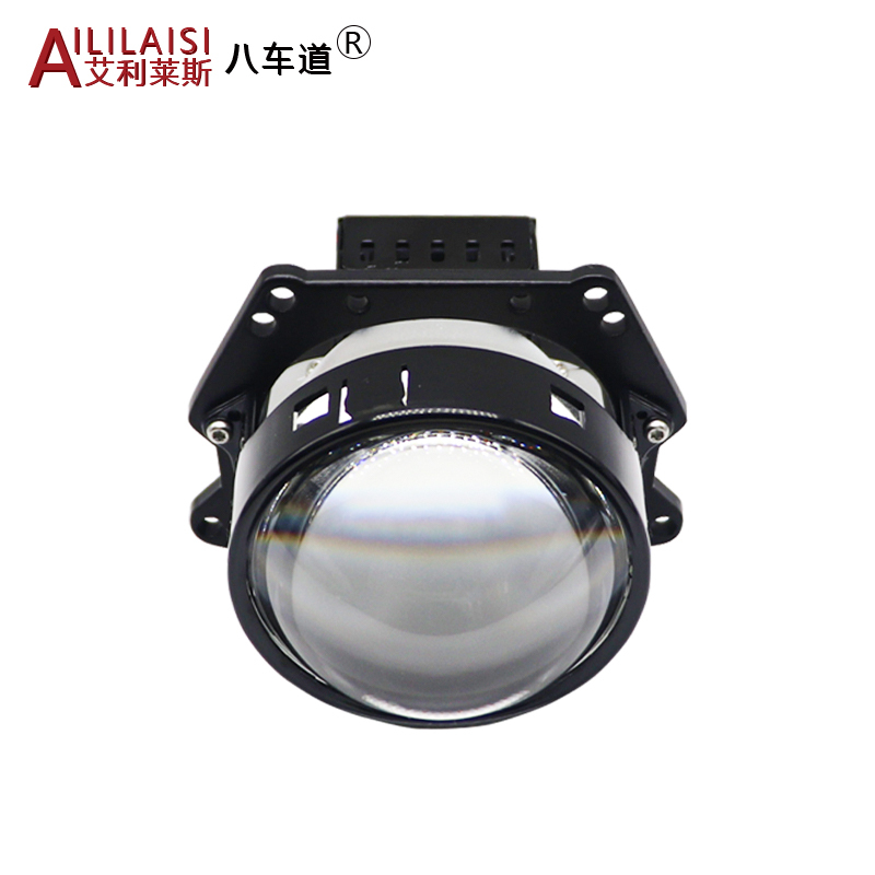 12V 3inch Bi Led Projector Lens Headlight For Car Accessories Headlamp Retrofit 6000K 46W H7 H4 LED Auto motorcycle goods train