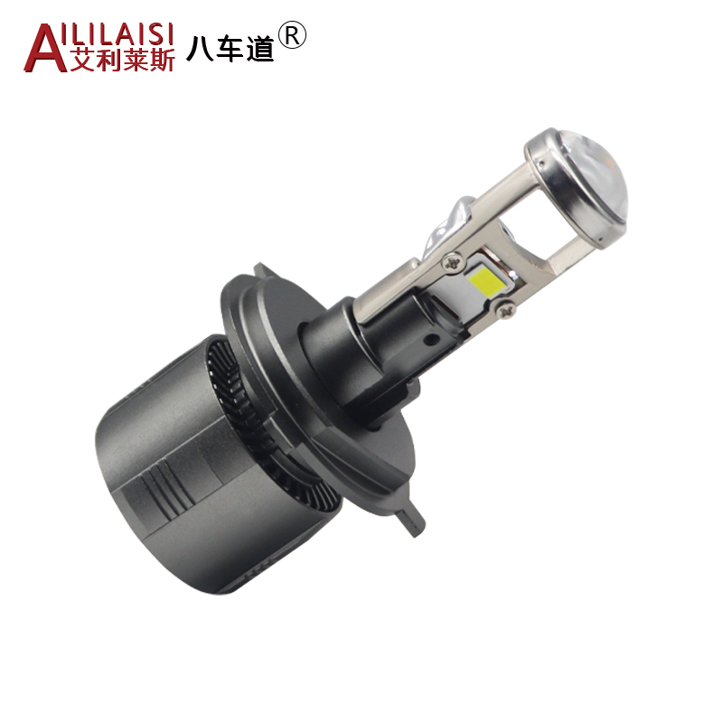 Super Bright Projector LED Headlight Lens Mini H4 Car Bi led Luces bulb beam bombillos for Universal H1 H3 880 881 H7 H8 H11 H13