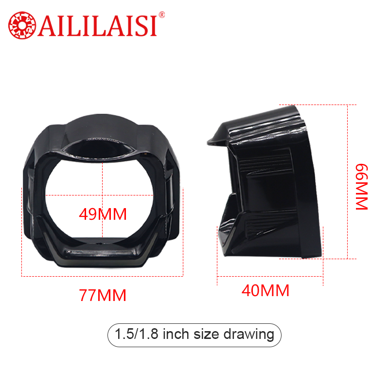 Universal 3.0 Inch Decoration Cover Lamps motorcycle Headlamp daytime shade FOR ALL CAR decorative retrofitted upgrade Daylight