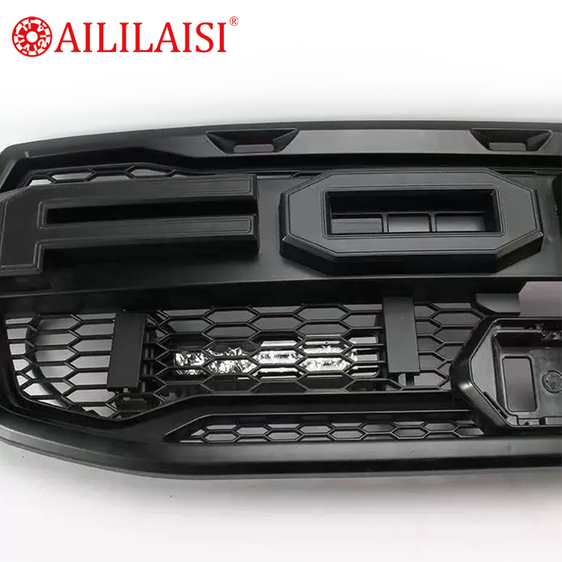Aililaisi Fit for 6 12 20 Inch Single Row LED Light Bar Offroad Car Front Grille Bumper TInstallation Bracket Grille Spotlights