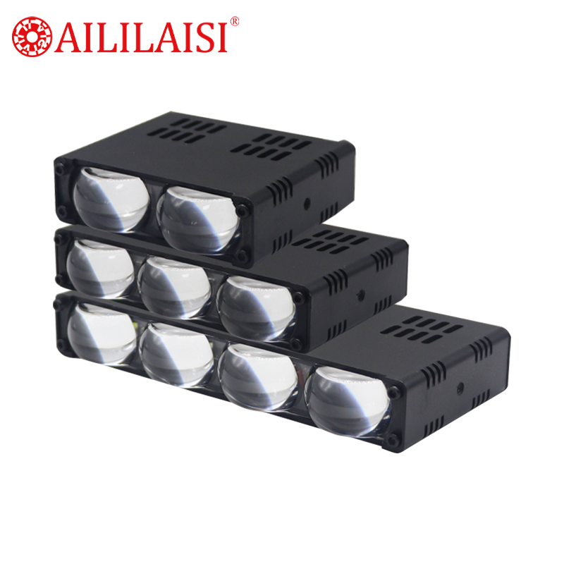 I20 LED Lens Spotlights Headlight Bulb Fog Driving Lights for Motorcycle Accessories Long Range Brightness Strong Penetration