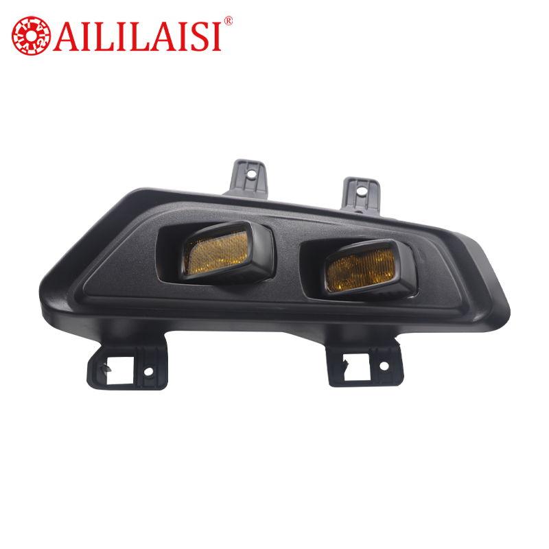 BI LED Fog Light Lamp for Ford F150 Svt Raptor 2022 Body Kit Accessories Car Daytime Running Front Bumper DRL Yellow Foglamp