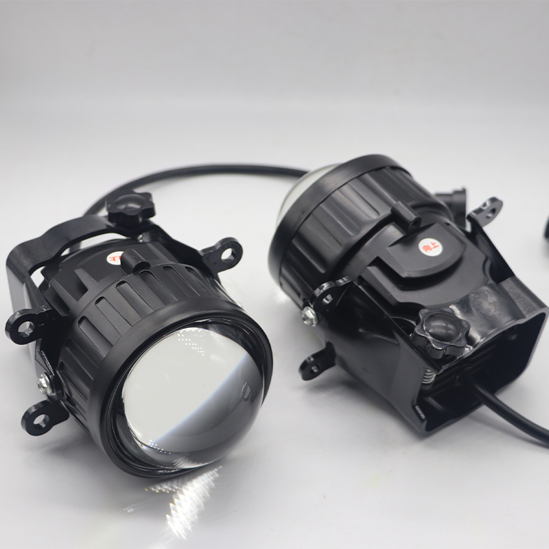 GT9-3-inch fog light lens led dual light super bright high beam low beam fog high beam gun automobile general purpose headlights