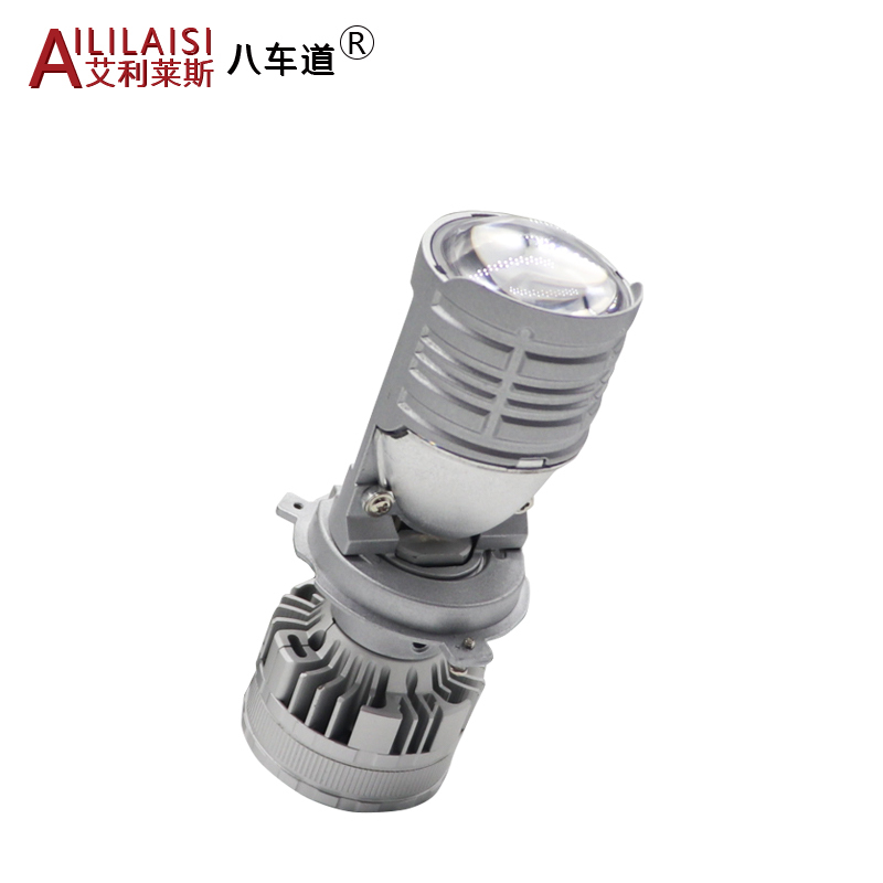 Super Bright High Power H4 Led Lens Projecto Low Beam Headlights Bulb 55W 6000LM 6500K Mini H4 For Car Universal Price Bulbs