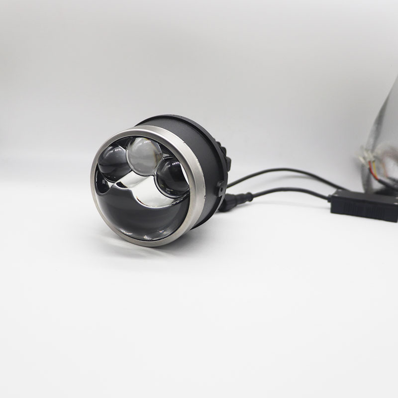 Aililaisi for Universal car 3 inch Fog Light LED Dual Beam Fog Lamp Led Projector Lens Dustproof and Waterproof Laser bifocal