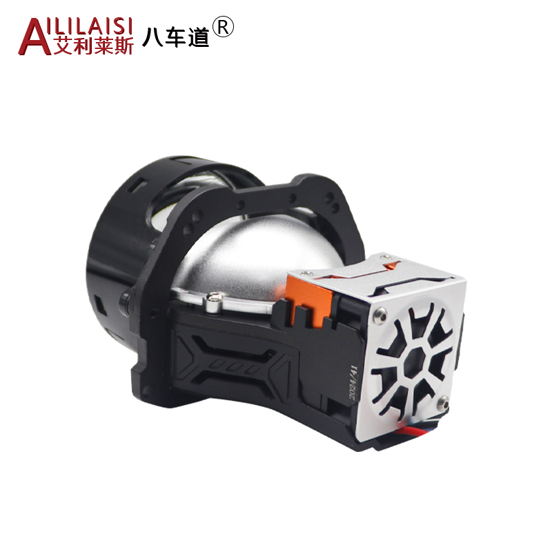 h4 h7 headlights bi led projector lens high low beam car bulbs 12V auto lighting 6000K 3 Inch Automotive Lighting System with